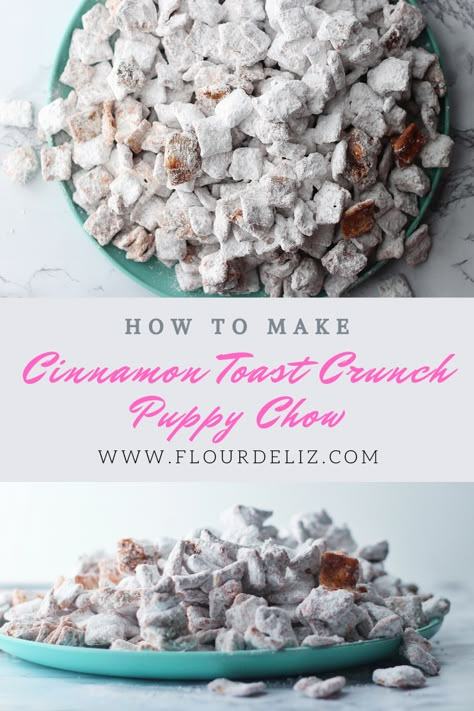 Puppy Chow Snack, Puppy Chow Chex Mix Recipe, Puppy Chow Recipe, Chex Mix Puppy Chow, Chow Recipe, Crunch Recipe, Puppy Chow Recipes, Chex Mix Recipes, Muddy Buddies