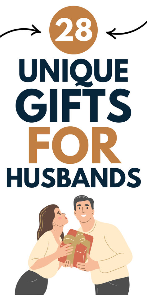 Surprise your husband with these 28 amazing gift ideas 🎁❤️ From practical gadgets to sentimental keepsakes, find the perfect way to show your love! #GiftsForHim #HusbandGifts. Save your favorites now! Male Anniversary Gift Ideas, Fun Gifts For Men Christmas, Man Gifts For Christmas, Unique Christmas Gifts For Husband, Birthday Gift Idea For Husband, Husband Gifts Ideas, Cheap Men’s Christmas Gifts, Husband Christmas Gift Ideas For Him, Gifts For Men Who Have Everything