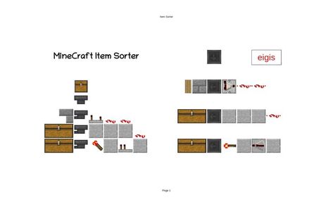 This is a simple layout of an Item Sorter. eigis : Everybody Is Good In Something, even when youre good in Nothing. Leonard. Minecraft Redstone Item Sorter, Minecraft Mine Cart System, Minecraft Automatic Storage System, Minecraft Item Sorter, Minecraft Tips And Tricks, Minecraft Blueprint, Minecraft Guides, Minecraft Redstone Creations, Redstone Creations