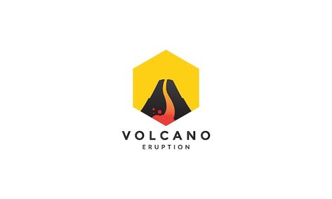 Abstract mountain volcano eruption logo ... | Premium Vector #Freepik #vector #eruption #volcanic-eruption #volcano #volcano-eruption Volcano Logo, Volcano Eruption, Mountain Logo, Volcanic Eruption, Graffiti Logo, Abstract Mountain, Mountain Logos, Psd Icon, Logo Sticker