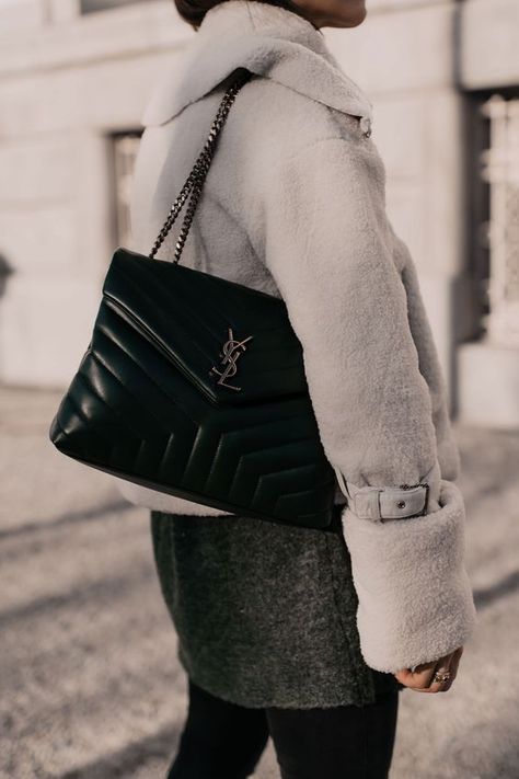 Trending: Saint Laurent Lou Lou Bag Saint Laurent Bag Outfit, Melie Louis Vuitton, Louis Vuitton Outfit, Saint Laurent Shirt, Casual Chic Outfits, Shopping Wishlist, Luxury Lifestyle Fashion, Lou Lou, Yves Saint Laurent Bags