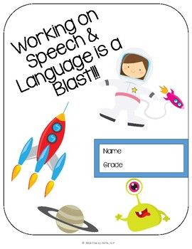 Stacey Parks, SLP: Ready to Blast Off!! Therapy Space, Speech Ideas, Preschool Speech, Year One, My School, Space Theme, Speech And Language, I School, Speech Therapy