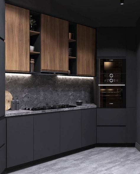 Modern Kitchen Essentials, Серая Кухня, Contemporary Kitchen Cabinets, Modular Kitchen Design, Modern Kitchen Interiors, Latest Design Trends, Modern Kitchen Cabinets, House Design Kitchen, Kitchen Design Decor