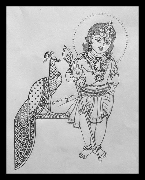 Pencil Drawing Images, Abstract Pencil Drawings, Ganesh Art Paintings, Sweet Drawings, Boho Art Drawings, Easy Love Drawings, Cool Pencil Drawings, Tanjore Painting, Beauty Art Drawings