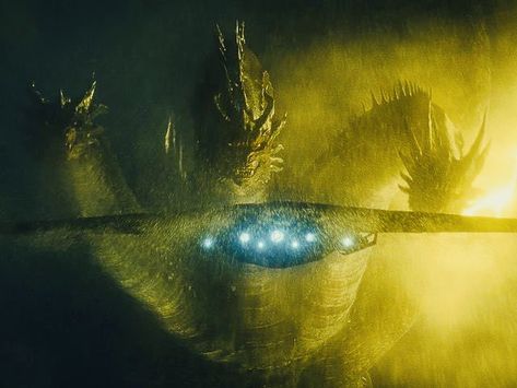 King Ghidorah 2019, Monster Zero, Godzilla Franchise, Godzilla King Of The Monsters, Godzilla 2, Action Movie Stars, King Ghidorah, Image King, Ray Donovan