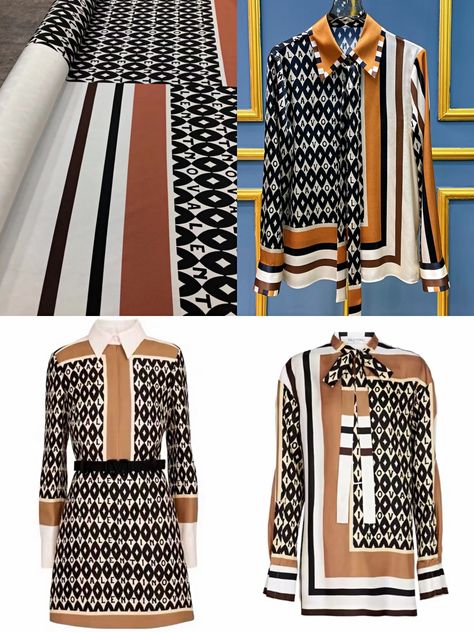 Valentino Dress Casual, Tunic Dress Patterns, Church Suits And Hats, Fashion Top Outfits, Garment Pattern, Night Dresses, African Inspired Fashion, Blouse Pattern Sewing, Futuristic Fashion