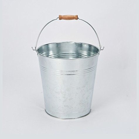 Highlands Galvanised Bucket | 7 L or 10 L Heavy Duty Metal Pail Water Feed Coal Fire Ash Highlands Steel Bucket, Metal Pail, Beer Bucket, Galvanized Buckets, Mop Bucket, Plastic Buckets, Water Bucket, Metal Bucket, Galvanized Metal