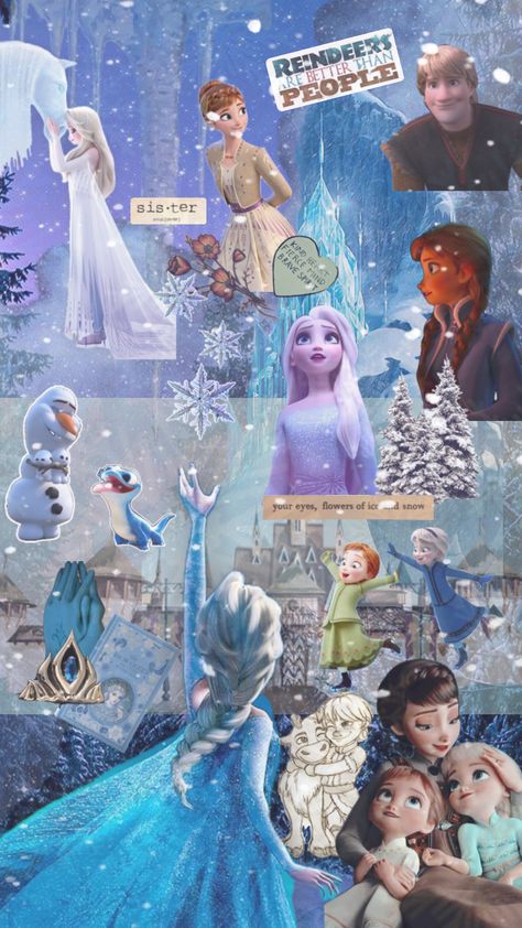 ❄️#frozen #elsa #anna #movies #disney #sisters #love Frozen Astethic, Disney Wallpaper For Ipad, Aesthetic Disney Princess Pictures, Frozen Aesthetic Wallpaper, Frozen Wallpaper Aesthetic, Disney Wallpaper Collage, Frozen Wallpaper Elsa, Elsa Wallpaper, Elsa And Anna Wallpaper