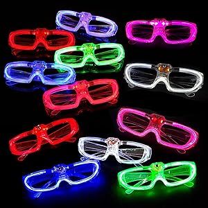 Foam Glow Sticks, Sunglasses Wedding, Glowing Glasses, Neon Bracelets, Wedding Sunglasses, Glow Stick, Party Sunglasses, Party Bars, Glow Party