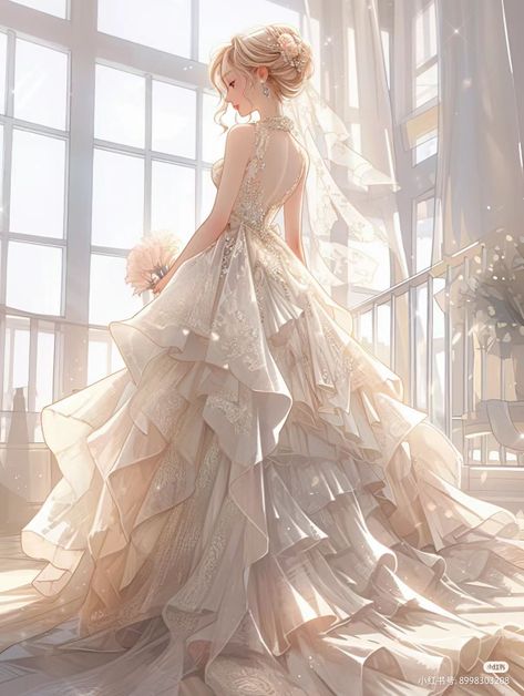 The proud princess 2023 Fairytales in urdu 2023 Urdu fairy tales story of disney princesses Anime Wedding Dress, Fantasy Wedding Dress, Anime Wedding, Fantasy Dresses, Royal Dresses, Sketches Dresses, Fashion Illustration Dresses, Dress Drawing, Fantasy Gowns