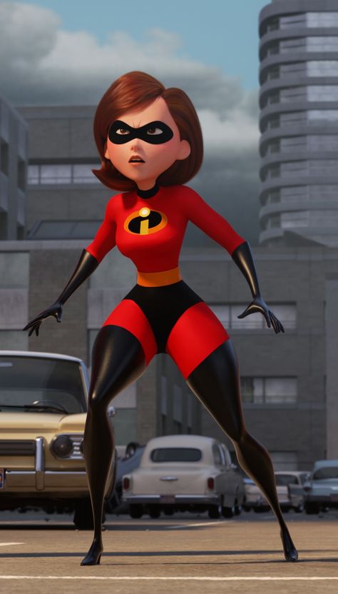 Mrs. Incredible Incredibles Costume, Catherine Keener, Mrs Incredible, Disney Incredibles, Incredibles 2, Jack Jack, Sophia Bush, Walt Disney Pictures, Pixar Movies