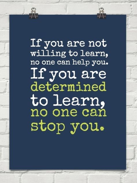 If you are not willing to #learn, no one can help you. If you are determined to learn, no one can stop you. Now Quotes, Education Quotes Inspirational, Education Organization, Education Motivation, Education Quotes For Teachers, Learning Quotes, Diy Spring, Education Kindergarten, Teaching Activities