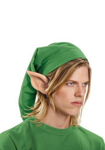 Link Hylian Adult Ears#Hylian, #Link, #Ears Zelda Party, Link Costume, Legend Of Zelda Link, Video Game Costumes, Party Expert, Elf Ears, Think Geek, Adult Halloween Costumes, Halloween Accessories