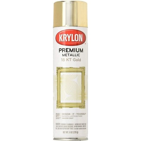 The Best Gold Spray Paint Options of 2022 - Top Picks by Bob Vila Best Gold Spray Paint, Krylon Looking Glass, Watch Diy, Metallic Spray Paint, Aerosol Spray, Photo Mosaic, Gold Spray Paint, Spray Paints, Gold Spray