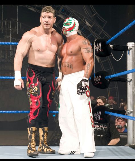 Mysterio Wwe, Wwf Superstars, Chris Benoit, Best Uniforms, Mexican Wrestler, Wwe Tag Teams, Rey Mysterio, Eddie Guerrero, Tna Impact