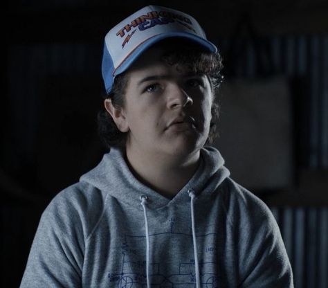 Dustin Henderson Icons, Stranger Things Gaten Matarazzo, Stranger Things Pins, Dustin Henderson, Hitting Rock Bottom, Thinking Cap, Stranger Things Dustin, Fictional Character Crush, He Is My Everything