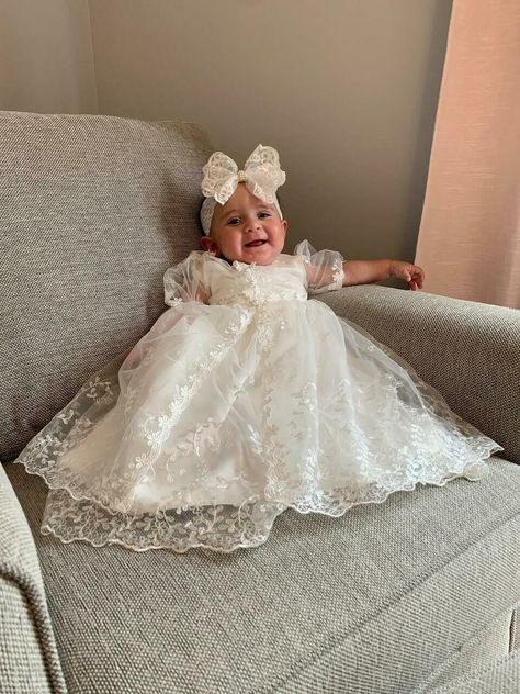 Baptism Dress Baby, White Christening Dress, Baby Blessing Dress, Baptism Dresses, Christening Dress Baby Girl, Baptism Gown Girl, Girls Baptism Dress, Baby Baptism Dress, Baptism Dress Baby Girl