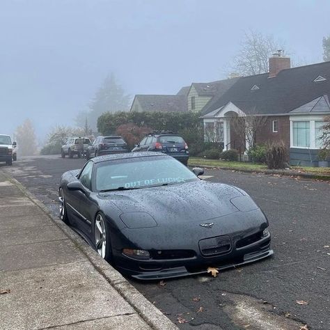 Wolf Haley, 90s Cars, Blacked Out Cars, C5 Corvette, Sick Cars, Cars Aesthetic, Corvette C5, Street Racing Cars, Car Projects