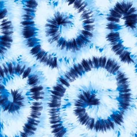 Tie dye blue turquoise white spiral | Premium Photo #Freepik #photo #watercolor Fabric Texture Pattern, Dye Patterns, Tie Dye Blue, Cute Panda Wallpaper, Leaf Drawing, Batik Prints, Pretty Patterns, Tie Dye Patterns, Fabric Texture