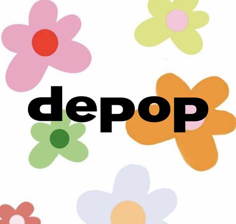 Depop Logo Aesthetic, Depop Logo, 2024 Aesthetic Logo, 2023 Vibes, Aesthetic Logo, 2024 Vision, Adidas Logo, Ios, ? Logo