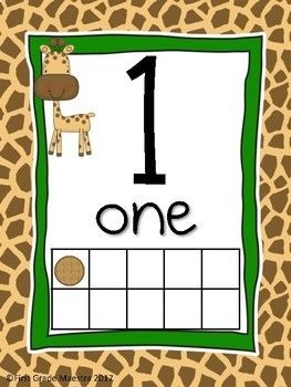 Number Posters Cards 0-20 Giraffe Theme with Giraffe on Each Slide Giraffe Decorations For Classroom, Giraffe Decorations, Giraffe Room, Giraffe Theme, Jungle Theme Classroom, Welcome To Class, Lead Teacher, Abc Cards, Treat Bag Toppers