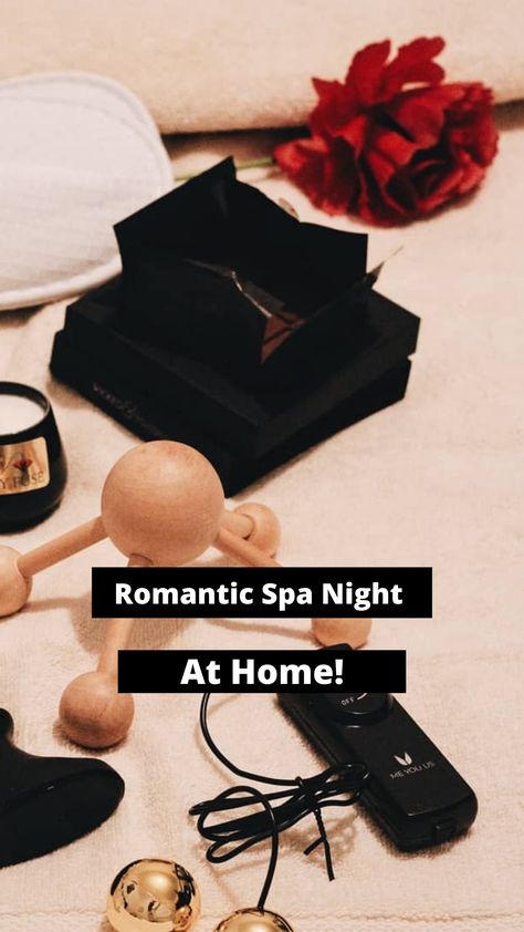 Spa Night At Home Couples, Spa Night At Home, Romantic Spa, Travel Size Items, Laura Jane, Spa Slippers, Spa Night, Massage Candle, Night At Home