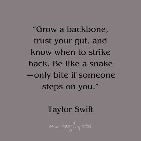 Be like Karyn 🐍 ••• #taylorquotes #taylorswiftquotes #reputation #reputationtour #karyn #karynthesnake Reputation Aesthetic Lyrics, Iconic Taylor Swift Quotes, Taylor Swift Lyric Quotes Reputation, Taylor Swift Reputation Quotes, Reputation Quotes, Famous Music Quotes, Atticus Poems, Quotes About Music, Taylor Quotes