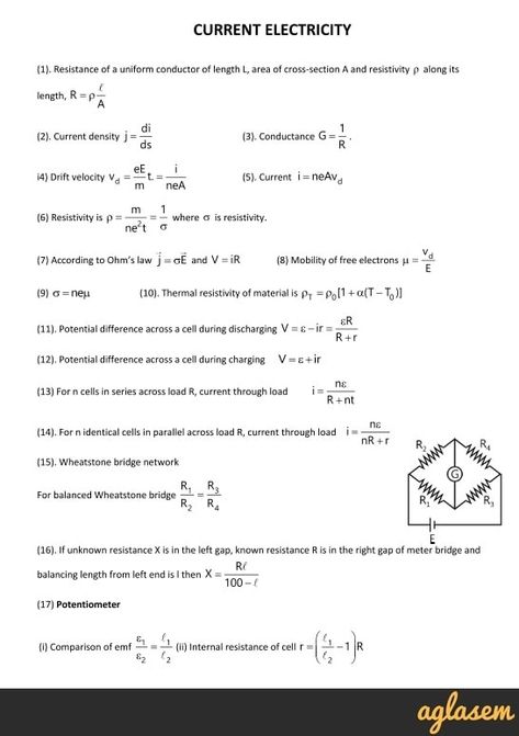 Important Notes of Physics for NEET, JEE: Current Electricity Image Electricity Physics, Physics Laws, Current Electricity, Physics Theories, Neet Notes, Physics Questions, Ap Physics, Chemistry Basics, Law Notes