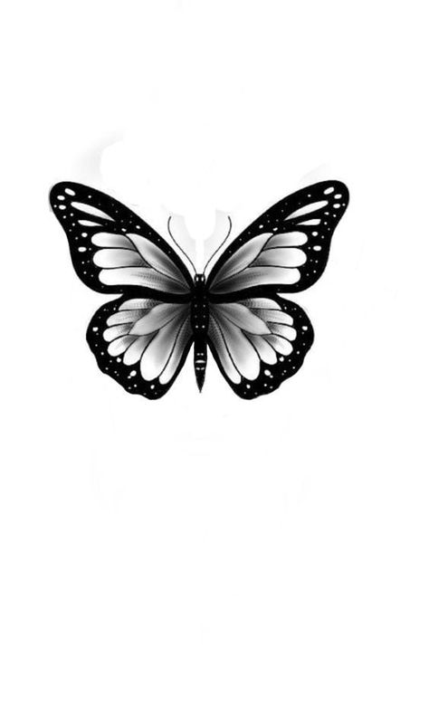 Style Small Butterfly Tattoo For Men, All Black Butterfly Tattoo, Monarch Butterfly Tattoo Men, Man Butterfly Tattoo, Butterfly Tattoo Designs Men, Male Butterfly Tattoo, Black Butterfly Tattoos, Butterfly Tattoo For Men, Hand Tattoo Butterfly