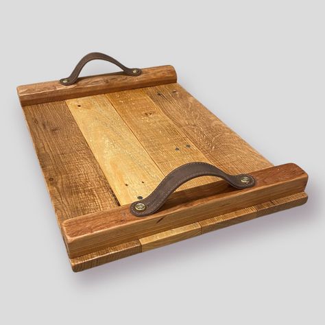 Woodworking Kitchen Projects, Picket Projects, Pallet Serving Trays, Repurposed Wood Projects, Wood Serving Trays, Noodle Boards, Reclaimed Wood Tray, Rustic Serving Trays, Fence Picket