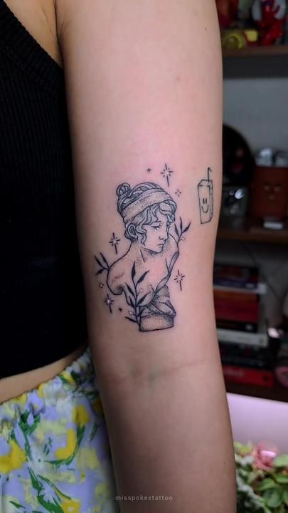 Sappho Tattoo, Tattoo Concepts, Hand Poked Tattoo, Hand Poke, Dainty Tattoos, Tattoo Inspo, In November, Tatting, Tattoo Ideas