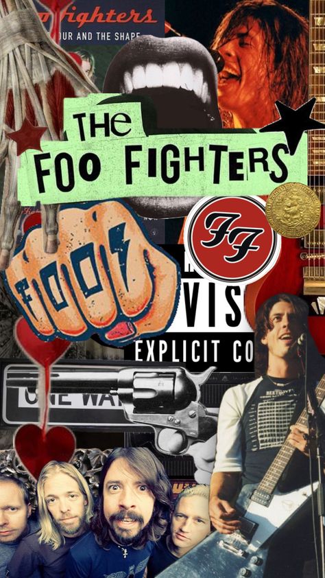 #foofighters #davidgrohl Foo Fighters Wallpaper, Rock N Roll Art, Hot Band, Band Wallpapers, Dave Grohl, Band Photos, Rock Posters, Cute Wallpaper For Phone, Music Wallpaper