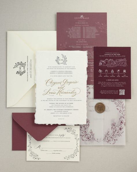 Burgundy And Mauve Wedding Invitations, Wedding Invite Burgundy, Burgundy Invitations Wedding, Mauve And Burgundy Wedding, Neutral Pink Wedding, Wedding Invitations Maroon, Maroon Invitation, Burgundy Champagne Wedding, Wedding Invitations Color