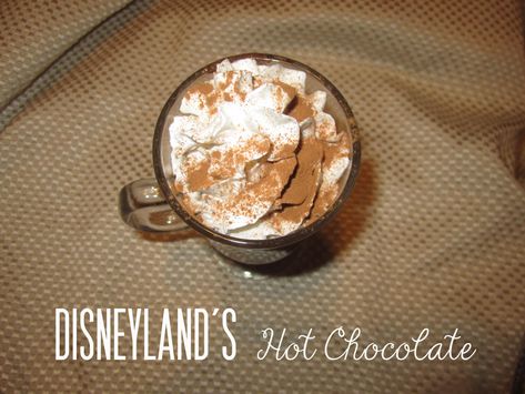 Disney Hot Chocolate Recipe, Gourmet Hot Chocolate Recipe, Crock Pot Hot Chocolate Recipe, Grand Californian Hotel, Christmas Hot Chocolate Bar, Best Hot Chocolate Recipes, Disney Dishes, Gourmet Hot Chocolate, Hot Cocoa Recipe