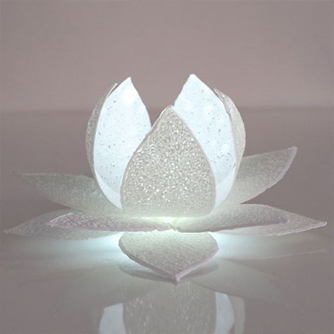 Lotus Light – 3Doodler Support 3d Pen Projects, 3d Doodle Pen, 3d Doodler, 3d Pen Stencils, Lotus Light, Stylo Art, 3d Drawing Pen, Pen Projects, 3d Printer Pen