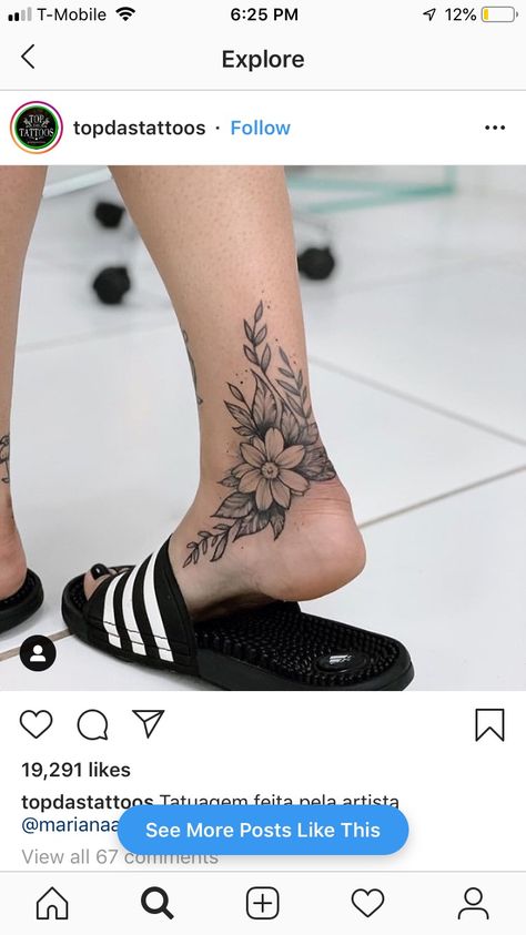 Cuff Tattoo Ankle, Ankle Cuff Tattoo, Ankle Tattoo Cover Up, Inner Ankle Tattoos, Ankle Foot Tattoo, Calf Tattoos For Women, Tattoos Ankle, Faith Tattoos, Tattoo Cover Up Ideas