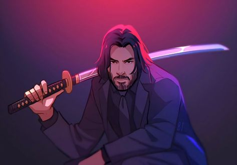 John Wick Fanart, John Wick Movie, Keanu Reeves John Wick, The Boogeyman, 1080p Anime Wallpaper, Cyberpunk 2077, Working On It, Fantastic Art, Cute Wallpaper Backgrounds