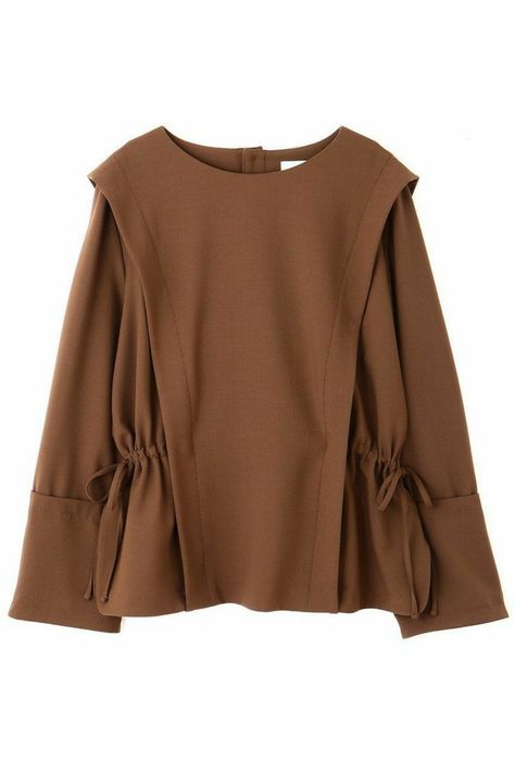 Áo Blu, Casual Hijab Outfit, Fashion Tops Blouse, Muslimah Fashion Outfits, Brown Top, Muslimah Fashion, Abaya Fashion, Fashion Design Clothes, 가을 패션