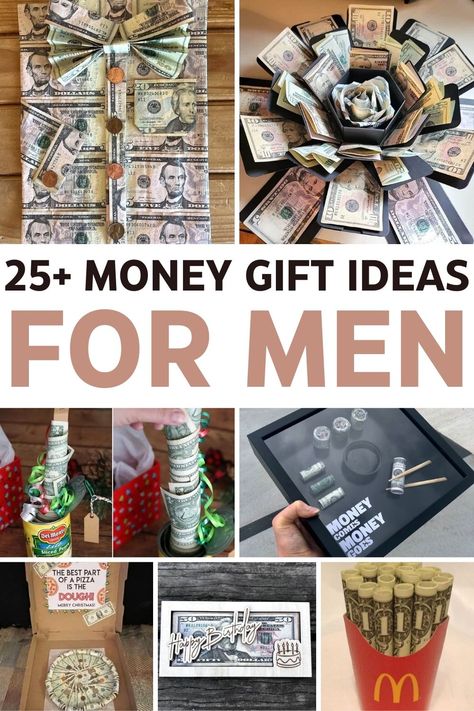 Cash Gifts Ideas, Money Xmas Gift Ideas, Christmas Gift Money Ideas, How To Present Money As A Gift, Money Gift Giving Ideas, Money For Gifts Ideas, Money Presents Ideas, Unique Cash Gift Ideas, Gifts With Money Creative