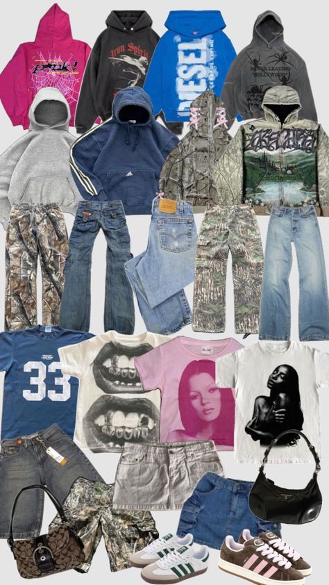 #cutouts #jeans #hoodies #jorts #camo #jeanskirts Street Style Outfits Casual, Simple Outfits For School, Fitness Wear Outfits, Outfit Inspo Casual, Trendy Outfits For Teens, Cute Lazy Day Outfits, Swaggy Outfits, Simple Trendy Outfits, Cute Everyday Outfits