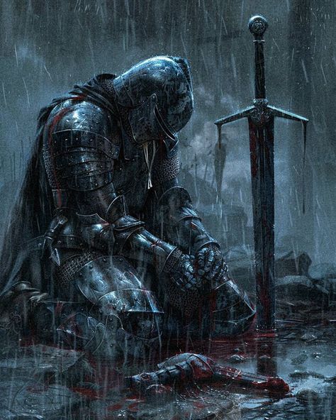 Era Medieval, Fantasy Vibes, Witcher Wallpaper, Dark Souls Artwork, Medieval Artwork, Medieval Aesthetic, Core Core, Warriors Wallpaper, Dark Fantasy Artwork