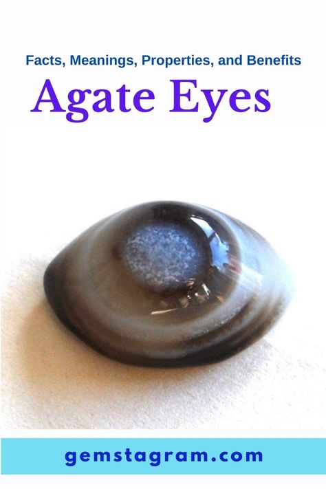 Eye Agate, Feng Shui Guide, Eye Meaning, Agate Meaning, Shiva Eye, Eye Of The Storm, Eye Stone, Crystals Healing Properties, Gray Eyes