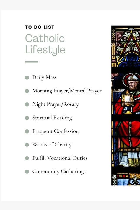 Living a Catholic lifestyle is about more than just adhering to a set of rules; it is about fostering a deep, personal relationship with God and letting that relationship influence all aspects of life. It involves a commitment to grow in faith, to serve others, and to strive for holiness in everyday actions and decisions. Catholic Bible Study For Beginners, Catholic Lifestyle, Personal Relationship With God, Bible Studies For Beginners, Catholic Beliefs, Monastic Life, Grow In Faith, Serve Others, Spiritual Reading