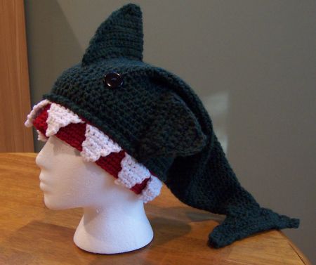 Shark Hat for Halos of Hope Shark Crochet Pattern Free, Crochet Shark Hat, Crochet Shark Blanket, Shark Crochet Pattern, Crocheted Shark Pattern, Shark Crochet, Crochet Shark, Shark Hat, Crochet Whale