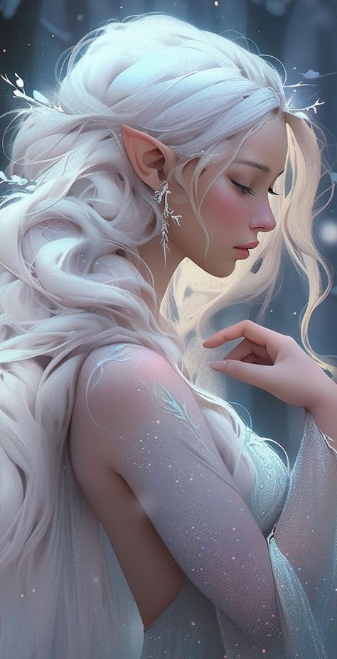 Elves Female Beautiful, Elven Princess, 3d Karakter, Female Elf, Fairy Artwork, Fairytale Fantasy, Fantasy Images, Dungeons And Dragons Homebrew, All Grown Up