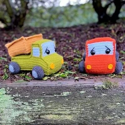 Crochet Dump Truck, Crochet Truck Pattern, Truck Crochet Pattern Free, Crochet Vehicles Free Pattern, Crochet Tractor Pattern Free, Crochet Car Patterns Free, Crochet Truck Pattern Free, Crochet Truck, Crochet Football Pattern