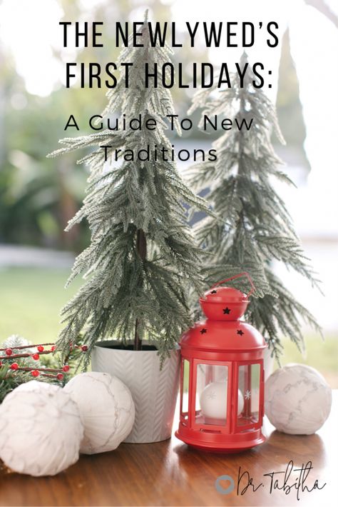 The Newlywed’s First Holidays: A Guide to New Traditions. Your first holidays as newlyweds can be both exciting and nerve wracking. Read our tips for creating new holiday traditions as Mr. and Mrs. First Christmas Married Traditions, Newlywed Christmas Traditions, Secret Santa Gift Exchange, Christmas Shopping List, Traditions To Start, Holiday Hack, Newlywed Christmas, First Christmas Married, Chill Vibes