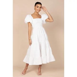 Dresses for Women : Page 7 : Target Style Midi Dress, Petal And Pup, Shower Outfits, Mini Robes, White Midi, Shower Dresses, Usa Dresses, Rock Design, Dresses By Length