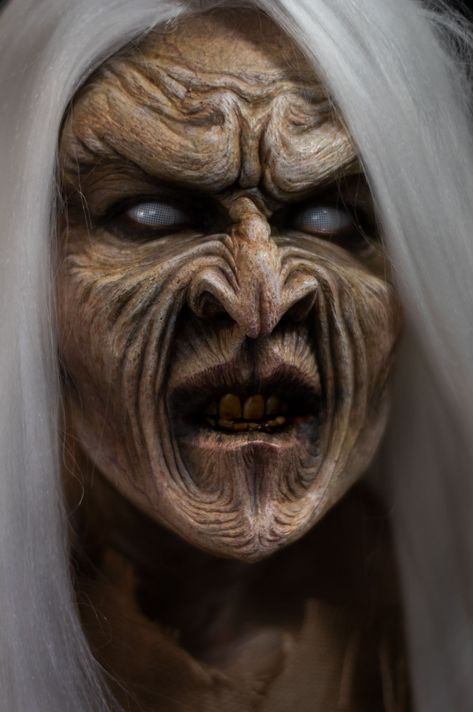 Gelatin Prosthetic, Witch Prosthetic Makeup, Sfx Prosthetics Makeup, Special Effects Makeup Prosthetic, Creature Makeup, Sfx Makeup Prosthetic, Monster Sfx Makeup, How To Make Sfx Prosthetics, Monster Prosthetic Makeup