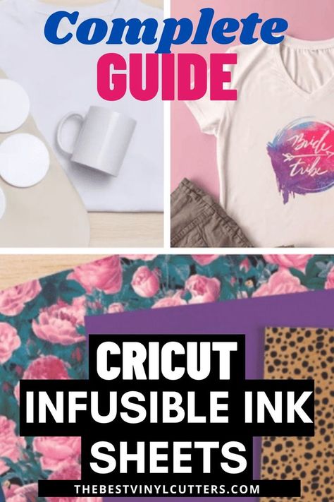 Infusible Ink Complete Guide How To Use Infusible Ink Cricut, Infusible Ink Cricut, Infusible Ink Projects, Sheet Storage, Infusible Ink Transfer Sheets, Using Cricut, Green Mat, Transfer Sheets, Cricut Explore Air 2